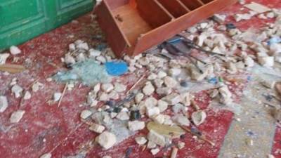 آثار الفوضى بالمسجد الأقصى بعد فشل محاولة اقتحام الاحتلال الإسرائيلى.. صور