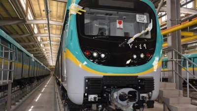 وزير النقل  يعلن وصول القطار التاسع من الـ 32 قطار الكوريين 