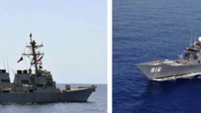 القوات البحرية المصرية والأمريكية تنفذان تدريبا بنطاق البحر الأحمر