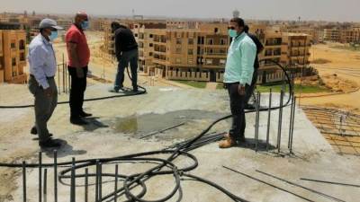 جهازا مدينتي بدر والشروق ينفذان حملتين لإزالة مخالفات البناء