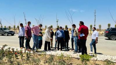 رئيس جهاز "العاصمة الإدارية" يتفقد سير العمل بالأحياء السكنبة والحي الحكومي والمحاور الرئيسية بالمدينة 