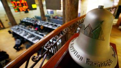 هبوط شبه جماعي لمؤشرات البورصة في منتصف تعاملات الخميس