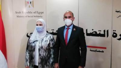 وزيرة التضامن: يجب الانتفاض للقضايا الإنسانية والمجتمعية في مصر