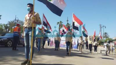 محافظ القاهرة يشهد إيقاد شعلة أولمبياد الطفل المصري للطلائع 