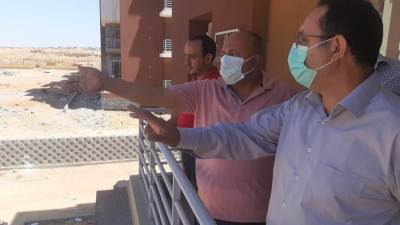 رئيس جهاز "الشروق" يتفقد 1176  وحدة  سكنية بمشروع JANNA