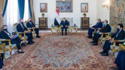 وزير الخارجية الأمريكي عبر تويتر .. نقلت للسيسى تقدير بايدن لدور مصر بوقف إطلاق النار بغزة