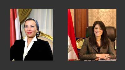 وزيرتا التعاون الدولي والبيئة تبحثان التنسيق المشترك وأطر التعاون مع شركاء التنمية