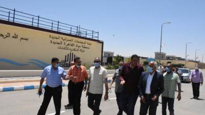 مسئولو "الإسكان" يتفقدون مشروعات المرافق و المحاور والطرق بالقاهرة الجديدة