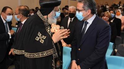 وزير السياحة والآثار يشارك في احتفالية ذكرى دخول العائلة المقدسة إلى مصر 