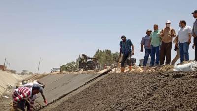 وزارة الري: تنفيذ المشروع القومى لتأهيل الترع و التحول من نظم الرى بالغمر لنُظم الري الحديث