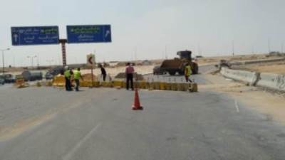 غلق الطريق الدائرى من تقاطعه مع طريق الفيوم وحتى "أسوان الزراعى" السادسة صباح غد