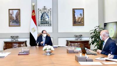 السيسي يوجه باضافة ميناء جديد "المكس" ما بين مينائي الإسكندرية والدخيلة