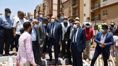 85 ٪ نسبة تنفيذ 29450 وحدة سكنية بـ"سكن لكل المصريين" بحدائق العاصمة