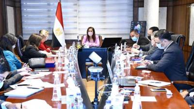 وزيرة التخطيط تستعرض خطة تنمية الاسره في لقاء ممثلة صندوق الأمم المتحدة للسكان
