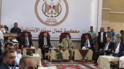 إطلاق الخدمات الرقمية بمحكمة شمال سيناء الابتدائية