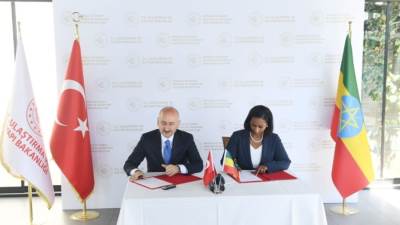 تركيا تواصل خستها.. اتفاقية جديدة لدعم قطاع النقل في اثيوبيا