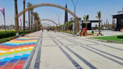 رئيس جهاز الشيخ زايد: الانتهاء من تنفيذ الممشي السياحى بطول  بالمدينة