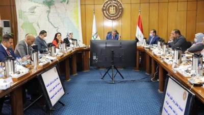 سعفان يلتقى  أعضاء تنسيقية شباب الأحزاب والسياسيين ومجلسي النواب والشيوخ