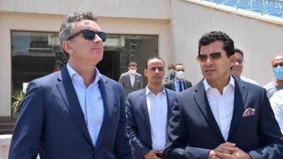 وزير الرياضة يجتمع مع مؤسس فورميلا إي لبحث التعاون المشترك