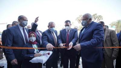 فرع جديد للبنك الأهلي المصري بمدينة الداخلة بالوادي الجديد