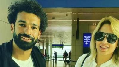 مي حلمي تشعل انستجرام بصورة مع محمد صلاح 