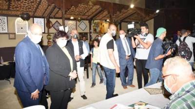 وزيرة الثقافة تطلق فعاليات المهرجان الدولى للطبول والفنون التراثية الثامن  