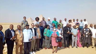 الأهرامات تستقبل رؤساء المحاكم الدستورية والمجالس العليا الافريقية