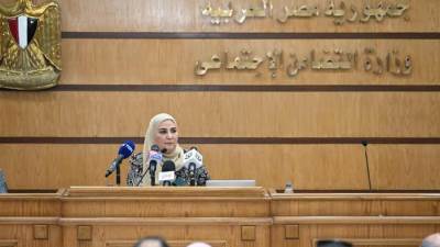 وزيرة التضامن الاجتماعي تعقد لقاء مفتوحًا مع ٦٥ رائدة اجتماعية علي مستوي الجمهورية