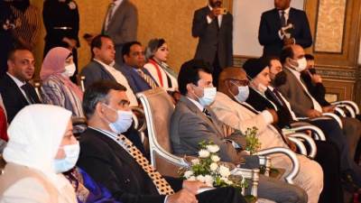 وزير الشباب والرياضة يشهد الحفل الختامي لمنحة ناصر للقيادة الدولية 