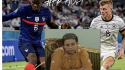 علي طريقة عبلة كامل السفارة الفرنسية تعلق علي مباراة فرنسا والمانيا