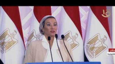 وزيرة البيئة: الرئيس لعب دورا مهما فى توحيد الموقف الإفريقى أمام المجتمع الدولى