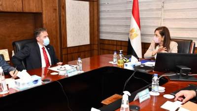 وزيرة التخطيط تلتقي مساعد الأمين العام للأمم المتحدة ونائب المدير التنفيذي لصندوق الأمم المتحدة للسكان