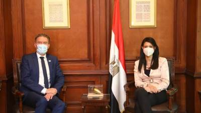 وزيرة التعاون الدولي تلتقى مساعد الأمين العام للأمم المتحدة لبحث مجالات التعاون المشترك