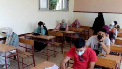 حقيقة تخصيص لجان لطلاب الثانوية العامة المصابين بفيروس كورونا 