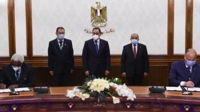 رئيس الوزراء يشهد توقيع اتفاقية إنشاء مقر المكتب الإقليمي لمنظمة المدن والحكومات الإفريقية