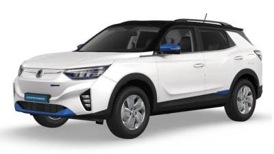 بدء إنتاج أول سيارة كهربائية لـ"سانج يونج" تحت اسم "كوراندو e-Motion"