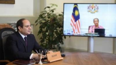 الرئيس السيسى لرئيس وزراء ماليزيا: مصر البوابة الرئيسية لأفريقيا والشرق الأوسط