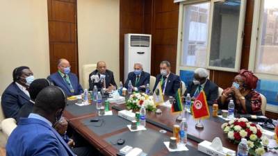 وزير التنمية المحلية ومحافظ القاهرة يشهدان تدشين مقر إقليم شمال أفريقيا