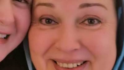 روقا التي عشقها الجميع في احدث ظهور لها مع مي نور الشريف في عيد ميلادها 