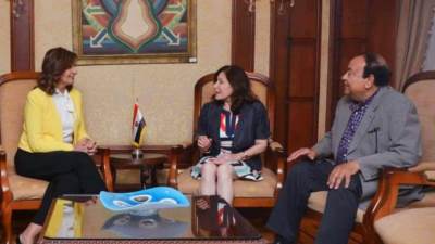 وزيرة الهجرة تهنئ الدكتور وجيه المراغي لفوزه بوسام اونتاريو للمهندسين المحترفين بكندا