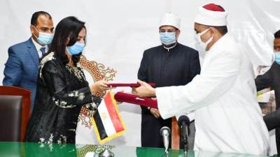 توقيع بروتوكول تعاون مع المجلس القومي للمرأة لاستخراج 30 ألف بطاقة رقم قومي كدفعة ثالثة