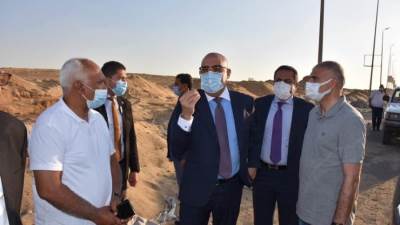 جولــــــــة تفقدية مفاجئة لوزير الاسكان  بمشروعات القاهرة الجديدة