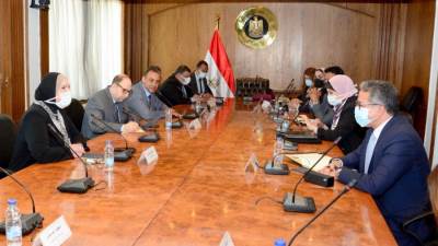 وزيرة التجارة تبحث مع وزير السياحة الاستعدادت الخاصة بالمشاركة المصرية بمعرض إكسبو دبي 2020