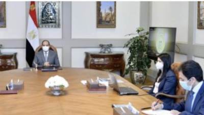 الرئيس السيسي يوجه بمواصلة تعزيز علاقات التعاون مع مؤسسات المجتمع الدولي