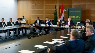 وزير السياحة والآثار متحدثًا رئيسيًا بالمائدة المستديرة لمؤسسة الشرق الأوسط والأدني الألمانية