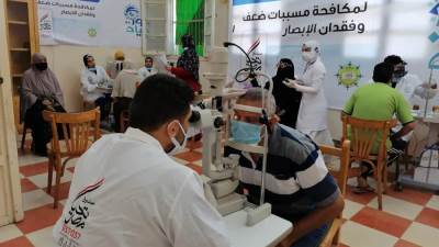 صندوق تحيا مصر: قوافل المبادرة الرئاسية "نور حياة" تستقبل 4 آلاف مواطن على مدار يومين