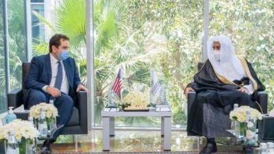 د. العيسى يلتقي نائب مساعد وزير الخارجية الأمريكي لشؤون شبه الجزيرة العربية