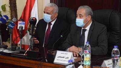 وزير التموين والتجارة الداخلية يشهد توقيع بروتوكول تعاون بين التموين ومحافظة السويس