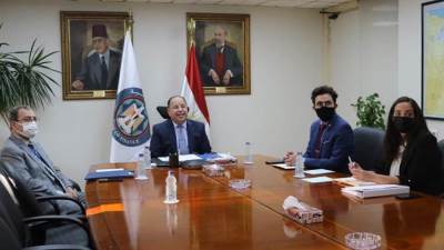 وزير المالية.. فى المائدة المستديرة لغرفة التجارة الأمريكية بواشنطن عبر «الفيديو كونفرانس»