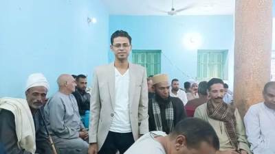 إسلام الخطيب يهنئ "مصطفى عبدالكريم" بمناسبة عقد قرانه